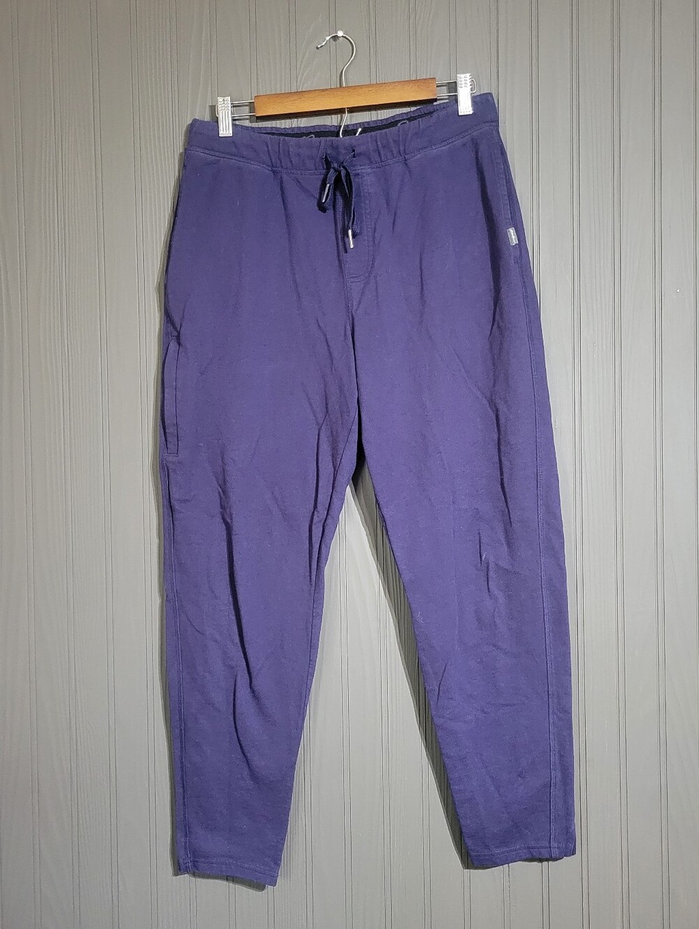 Eddie Bauer Sleepwear Lounge Pajama Pants Elastic Waist Blue Men's Medium